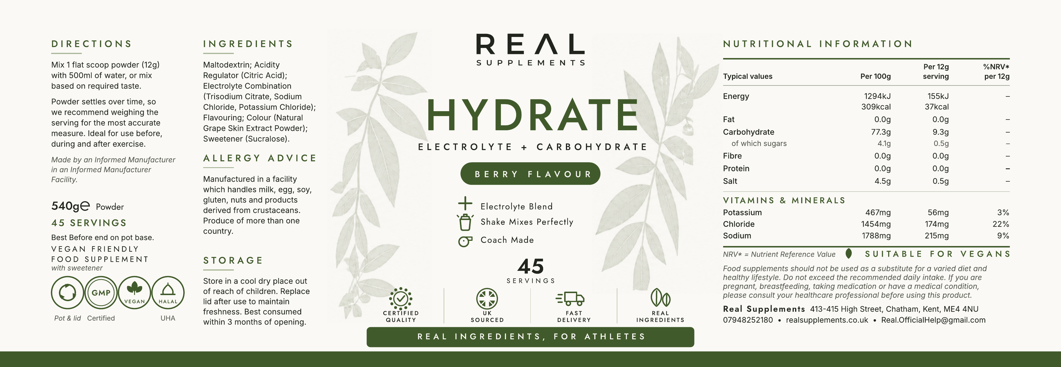 REAL Hydrate
