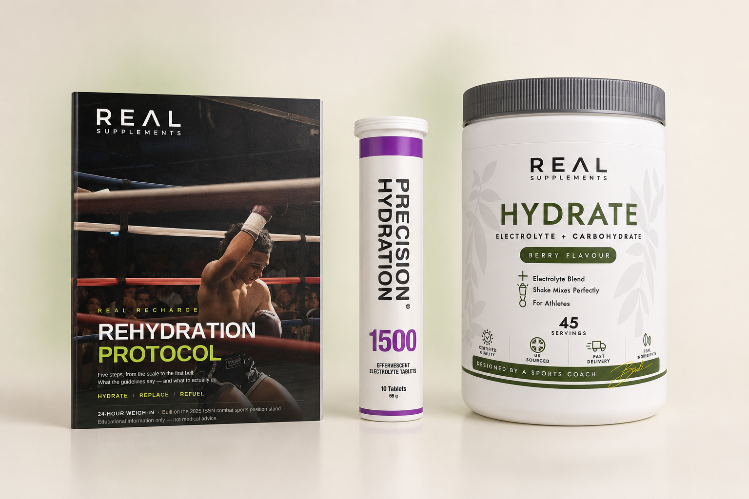 (PRE-ORDER) REAL Recharge — Post-Weigh-In Rehydration Box
